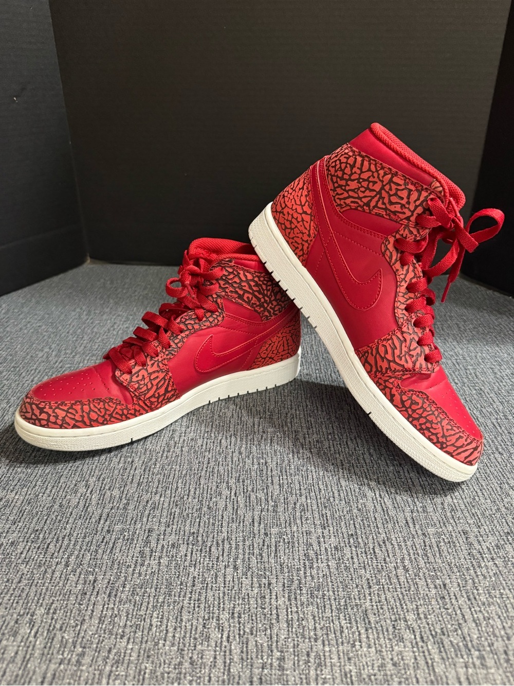 Nike Air Jordan Retro Red Elephant High Tops